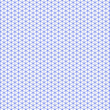 Grid paper. Isometric black grid on white background. Abstract lined transparent illustration. Geometric pattern for school, copybooks, notebooks, diary, notes, banners, print, books.のイラスト素材