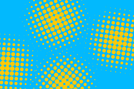 Pop art creative concept colorful comics book magazine cover. Polka dots colorful background....