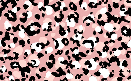 Abstract modern leopard seamless pattern. Animals trendy background. Colorful decorative vector...