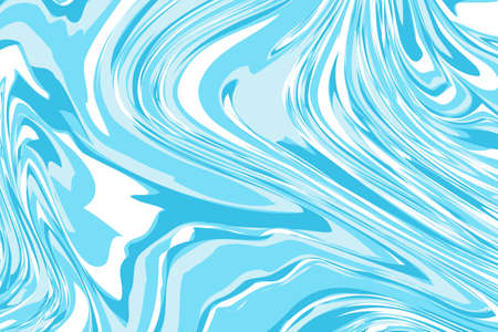 Fluid art. Modern artwork background. Mixture of acrylic paints. Abstract liquid painting marble texture, colorful gradient waves. Vector design for banner, flyer, business card, cover, invitationのイラスト素材