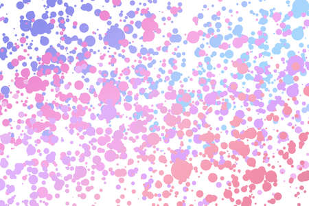 Light multicolor background, colorful vector texture with circles. Splash effect banner. Glitter silver dot abstract illustration with blurred drops of rain. Pattern for web page, banner,poster, cardのイラスト素材