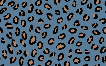 Abstract modern leopard seamless pattern. Animals trendy background. Colorful decorative vector...