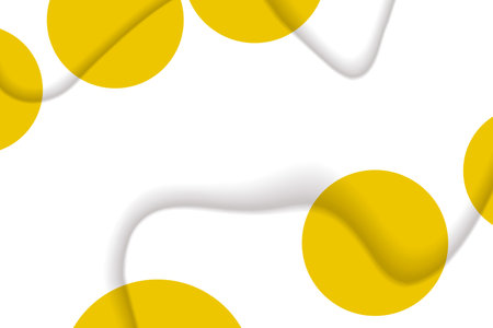 Abstract background with colorful paper cut shapes. Design for poster, banner, card. White and orange abstract round illustration. 3D paper images with a subtle blend of bright colors. Copy spaceのイラスト素材