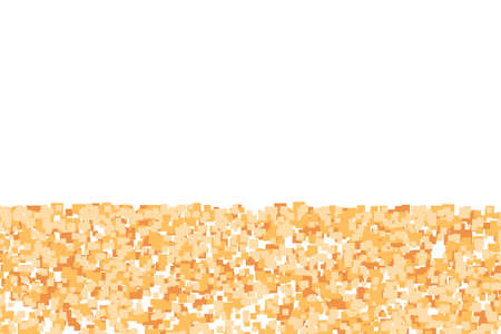 Light multicolor background, colorful vector texture with squares. Splash effect banner. Glitter beige dot abstract illustration with blurred drops of rain for banner, poster. Copy spaceのイラスト素材