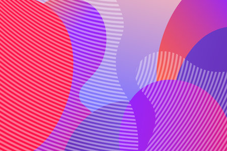 Abstract background with colorful fluid shapes, gradient waves, geometric lines, dynamical forms....