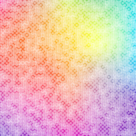 Trendy abstract rainbow blurred background. Smooth watercolor vector illustration for web, template, posters, card, banner. Pastel colors gradient mesh patternのイラスト素材