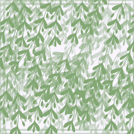 Print for kerchief, bandana, scarf, handkerchief, shawl, neck scarf. Squared pattern with ornament...