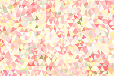 Polygonal rainbow mosaic background. Abstract low poly vector illustration. Triangular pattern, copy...
