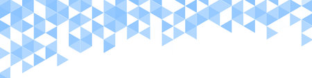 Polygonal blue mosaic background. Abstract low poly vector illustration. Triangular pattern, copy...