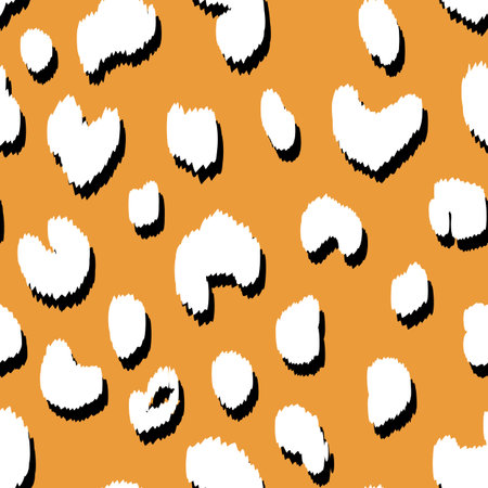 Abstract modern leopard seamless pattern. Animals trendy background. Color decorative vector stock...