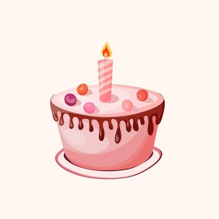 Cupcake, cake, sweet pastry, cupcake with colored icing and colorful details. 3d realistic food...