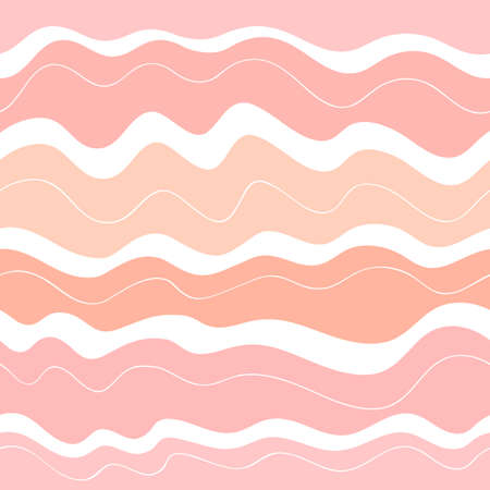 Abstract background with colorful geometric shapes. Rainbow seamless pattern. Gradient waves, lines, dynamical forms. Design for poster, fabric, textileのイラスト素材