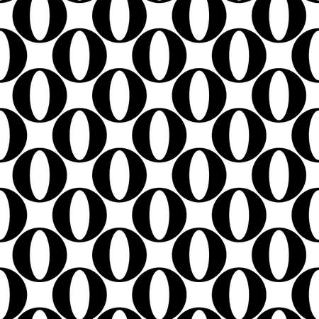 Abstract fashion monochrome polka dots background. Black and white seamless pattern with textured circles. Template design for invitation, poster, card, flyer, banner, textile, fabric. Halftone cardのイラスト素材