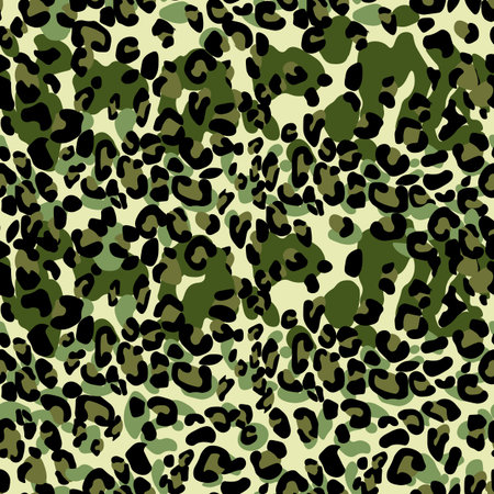 Abstract modern leopard seamless pattern. Animals trendy background. Color decorative vector stock...