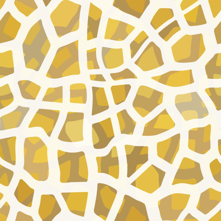 Abstract modern giraffe seamless pattern. Animals trendy background. Colorful decorative vector stock illustration for print, card, postcard, fabric, textile. Modern ornament of stylized skinのイラスト素材