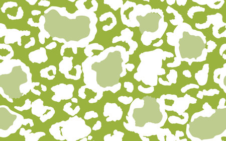 Abstract modern leopard seamless pattern. Animals trendy background. Color decorative vector stock illustration for print, card, postcard, fabric, textile. Modern ornament of stylized skinのイラスト素材