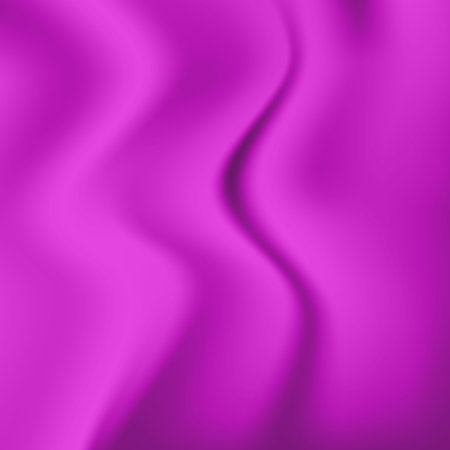 Silk pink background. Abstract vector pattern with copy space. Liquid wave texture, smooth drapery wallpaper. Wedding fabric, satin. Wavy design for banner, card, postcard, backdropのイラスト素材