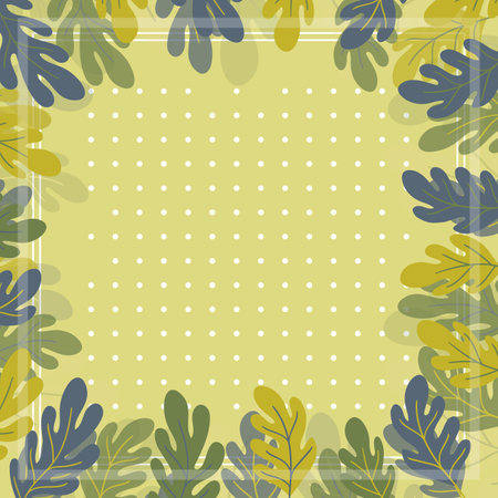 Print for kerchief, bandana, scarf, handkerchief, shawl, neck scarf. Squared pattern with ornament for fabric, textile, silk products. Paisley vector with abstract flowers. Floral folk traceryのイラスト素材