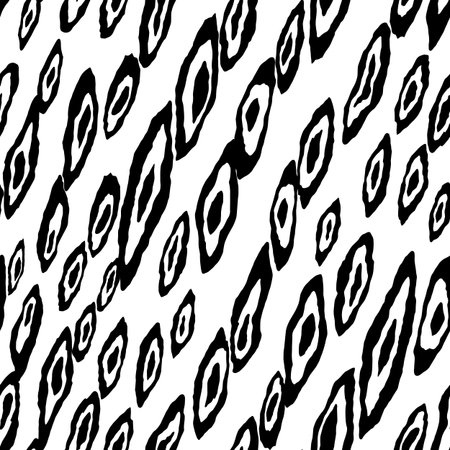 Abstract modern leopard seamless pattern. Animals trendy background. Black and white decorative...