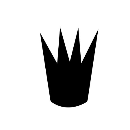 Crown logo graffiti icon. Black icon isolated on white background. Doodle vector illustration. Queen royal princess symbol. Outline design for drawing greeting cards, promotional items for girl,womenのイラスト素材