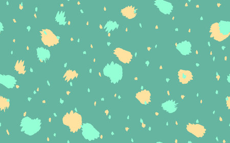 Abstract modern leopard seamless pattern. Animals trendy background. Color decorative vector stock illustration for print, card, postcard, fabric, textile. Modern ornament of stylized skinのイラスト素材