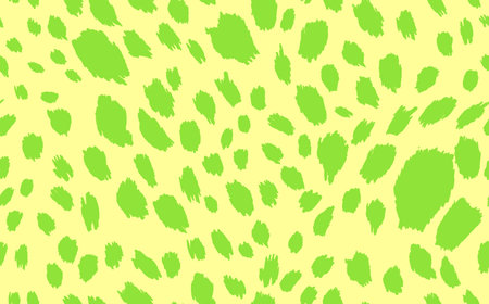Abstract modern leopard seamless pattern. Animals trendy background. Color decorative vector stock illustration for print, card, postcard, fabric, textile. Modern ornament of stylized skinのイラスト素材