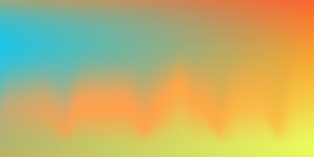 Trendy abstract rainbow blurred background. Smooth watercolor vector illustration for web, template, posters, card, banner. Pastel colors gradient mesh patternのイラスト素材