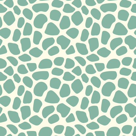 Abstract modern giraffe seamless pattern. Animals trendy background. Colorful decorative vector stock illustration for print, card, postcard, fabric, textile. Modern ornament of stylized skinのイラスト素材