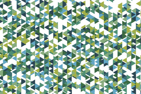 Polygonal rainbow mosaic background. Abstract low poly vector illustration. Triangular pattern in...