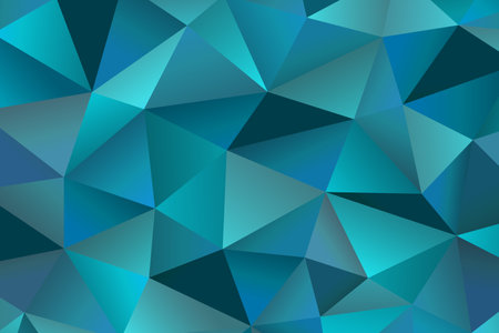 Polygonal rainbow mosaic background. Abstract low poly vector illustration. Triangular pattern in...
