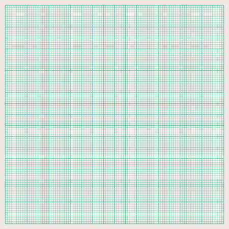 Millimeter graph paper grid. Abstract squared background. Geometric pattern for school, technical engineering line scale measurement. Lined blank for education isolated on transparent backgroundのイラスト素材