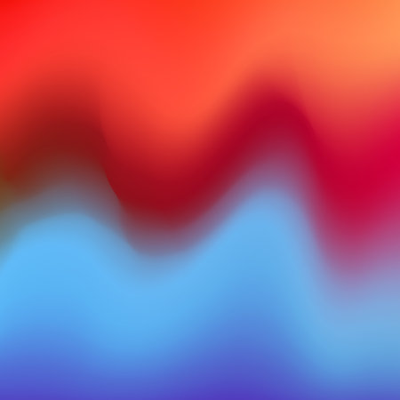 Trendy abstract rainbow blurred background. Smooth watercolor vector illustration for web, template, posters, card, banner. Pastel colors gradient mesh patternのイラスト素材