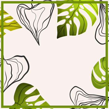 Print for kerchief, bandana, scarf, handkerchief, shawl, neck scarf. Squared pattern with ornament for fabric, textile, silk products. Paisley vector with abstract flowers. Floral folk traceryのイラスト素材