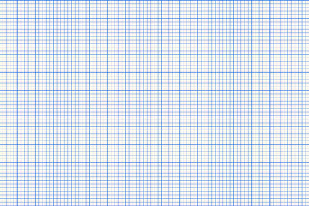 Millimeter graph paper grid. Abstract squared background. Geometric pattern for school, technical engineering line scale measurement. Lined blank for education isolated on transparent backgroundのイラスト素材