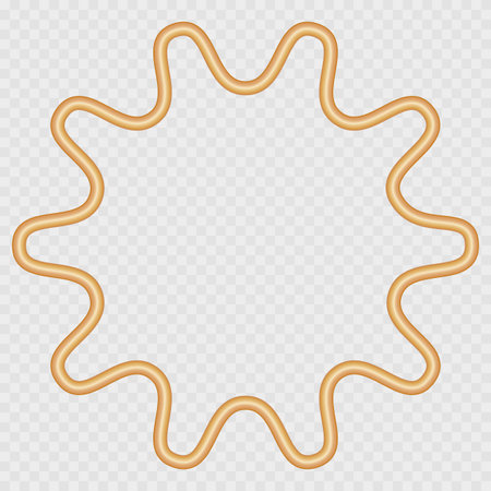 Round golden vintage wooden frame for your design. Vintage cover. Place for text. Vintage antique gold beautiful rectangular frames. Template vector illustrationのイラスト素材