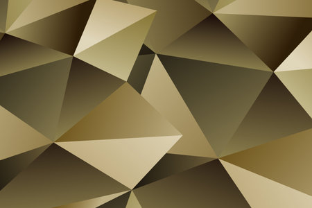 Polygonal rainbow mosaic background. Abstract low poly vector illustration. Triangular pattern, copy space. Template geometric business design with triangle for poster, banner, card, flyerのイラスト素材