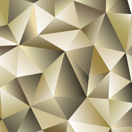 Polygonal rainbow mosaic background. Abstract low poly vector illustration. Triangular pattern, copy space. Template geometric business design with triangle for poster, banner, card, flyerのイラスト素材