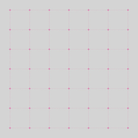 Graph check paper. Printable squared grid paper with with lines and dots. Geometric background for school, wrapping, invitations, card, scrapbooking, notebook, diary. Lined paper blankのイラスト素材