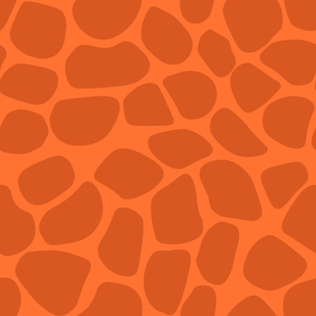 Abstract modern giraffe seamless pattern. Animals trendy background. Colorful decorative vector stock illustration for print, card, postcard, fabric, textile. Modern ornament of stylized skinのイラスト素材