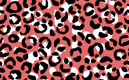 Abstract modern leopard seamless pattern. Animals trendy background. Color decorative vector stock...