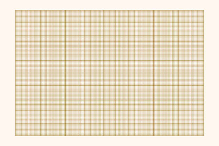 Millimeter graph paper grid. Abstract squared background. Geometric pattern for school, technical engineering line scale measurement. Lined blank for education isolated on transparent backgroundのイラスト素材