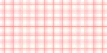 Millimeter grid paper. Lined sheet of abstract squared background with color graph. Geometric pattern for school, wallpaper, textures, notebook. Checkered blank on white backgroundのイラスト素材