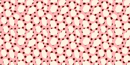 Abstract modern leopard seamless pattern. Animals fashion trendy background. Color decorative vector...