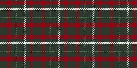 Color twill scotland textile seamless pattern. Fabric texture check tartan plaid. Abstract geometric...