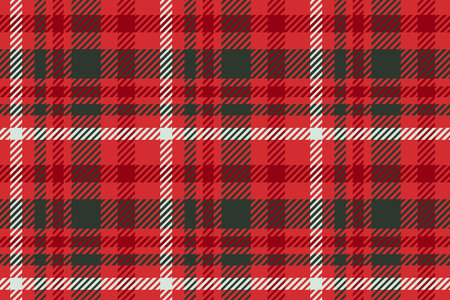 Color twill scotland textile seamless pattern. Fabric texture check tartan plaid. Abstract geometric background for cloth, card, fabric. Monochrome graphic repeating design. Modern squared ornamentのイラスト素材