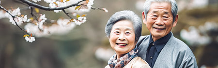Capture the sweet moment as a cute Asian couple smiles while making a wish, set against the backdrop of nature. Their joy reflects love and shared dreams.の素材