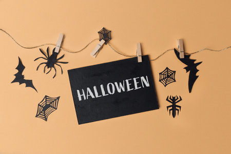 Halloween is a spooky holiday that is celebrated on October 31st. It is a time for dressing up in costumes, carving pumpkins, and going trick-or-treatingの写真素材