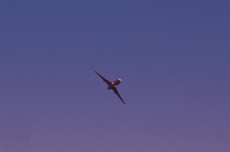 Falcon before landingの写真素材