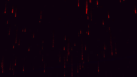 Abstract background of red light streaks on a black background. Abstract backgroundの写真素材