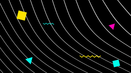 Abstract background with geometric elements. Minimalistic design. Vector illustration